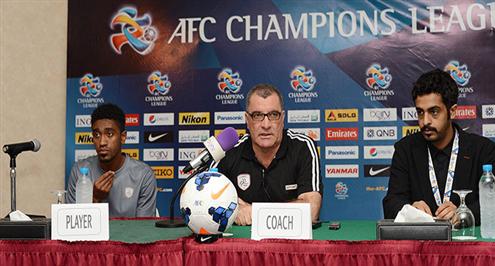 السويح: جاهزون للتحدي مع الاتحاد.. وحذرت اللاعبين من استمرار الاحتفالات